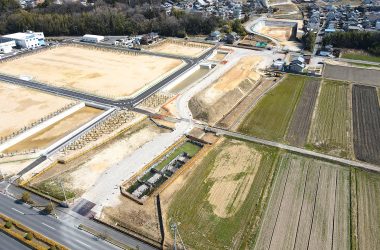 愛知県　名四国道豊田地区道路建設工事